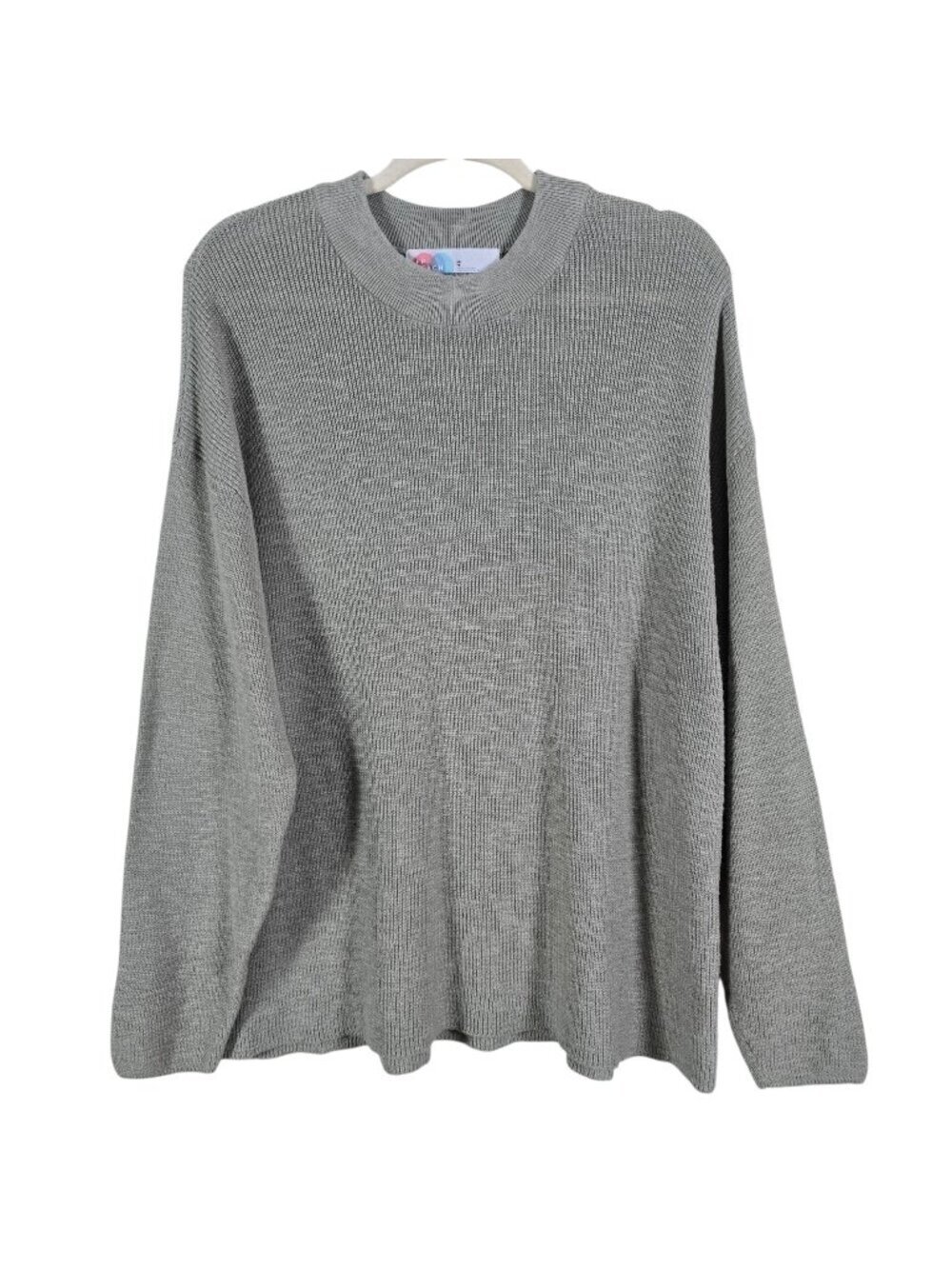 Free People Beach Womens Sage Green Boho Malibu Solid Surf Crewneck Sweater XS